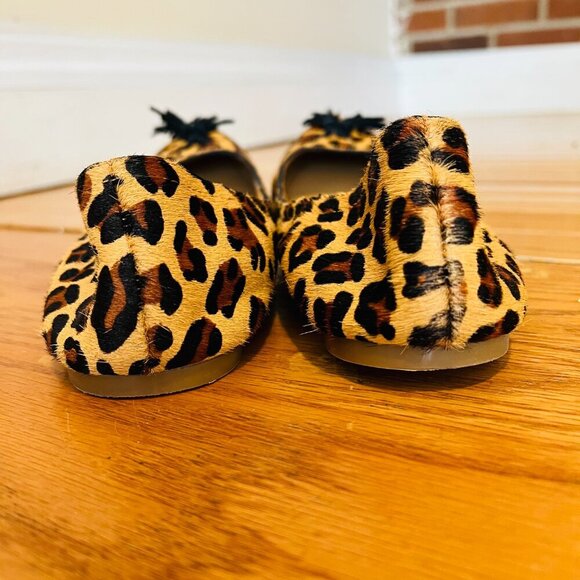 J. Crew Leopard Print Women's Flats Shoes Size 8.5 - Picture 10 of 10